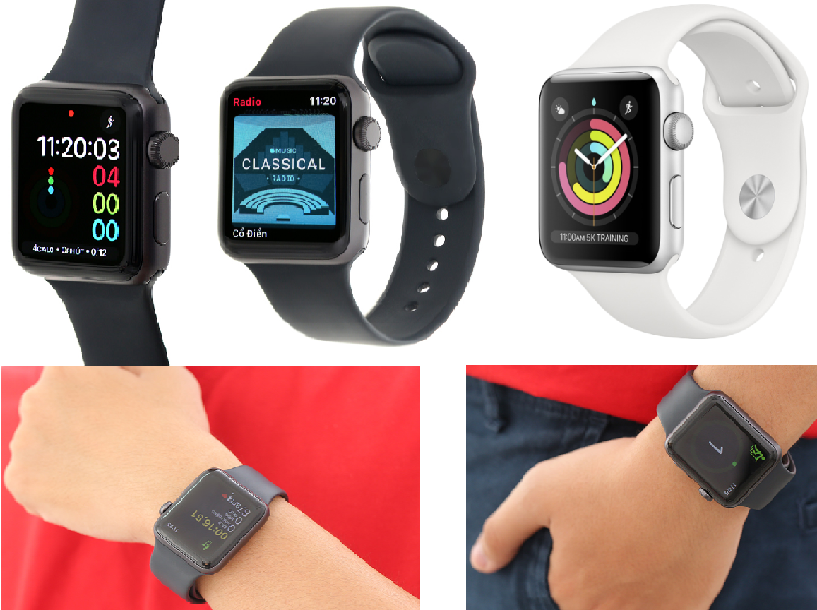 Đồng hồ APPLE WATCH Series 3 GPS 42mm sanphambanchay