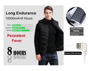Áo khoác sưởi điện giữ ấm mùa đông