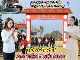 Huyệt Đạo Thiêng Cổng Trời Am Tiên Núi Nưa Thanh Hóa huyện Triệu Sơn
